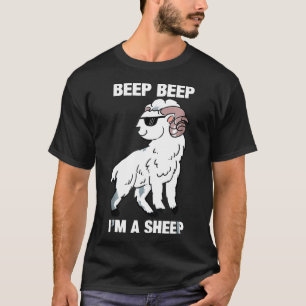 Piep Piep Ik ben een Schaap Grappig Dier T-shirt