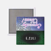 Piepend Clean/E.Coli Vaatwasser Magneet (Voorkant / Achterkant)