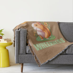 Piepend werpen deken