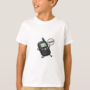 Piepende Retro Mobiele Telefoon Kinderen T-shirt