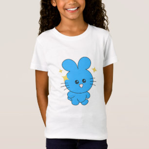 piepkleine blauwe konijnenCartoon T-shirt