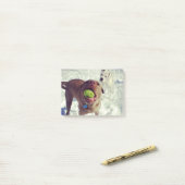 Piepups die alle knooppunten afspelen post-it® notes (Op bureau)