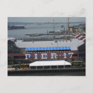 Pier 17 South Street Seaport Manhattan Briefkaart 
