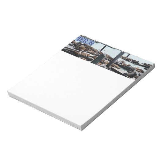 Pier 39 Zee leeuwen Notitieblok (Gedraaid)