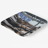 Pier 39 Zee leeuwen Papieren Bordje (Gebogen)