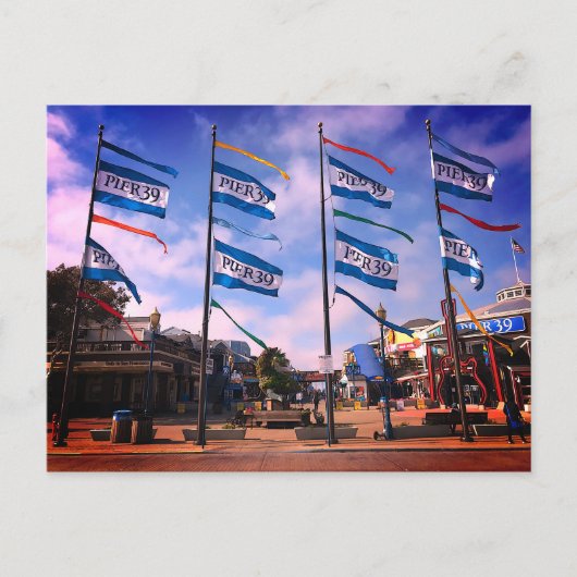 Pier 39 Zee Lion Statue #3 Briefkaart (Voorkant)