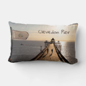 Pier at Sunset - Clevedon Pier, Somerset, UK -  Kussen (Achterkant)