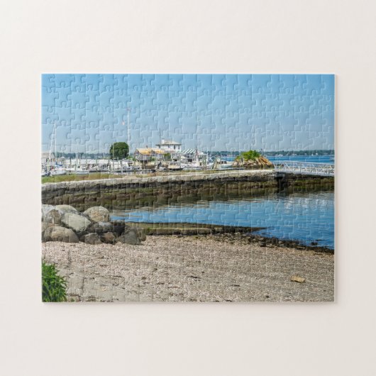 Pier in Newport Rhode Island Legpuzzel (Horizontaal)