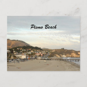 Pier in Pismo Beach California Travel Photo Briefkaart