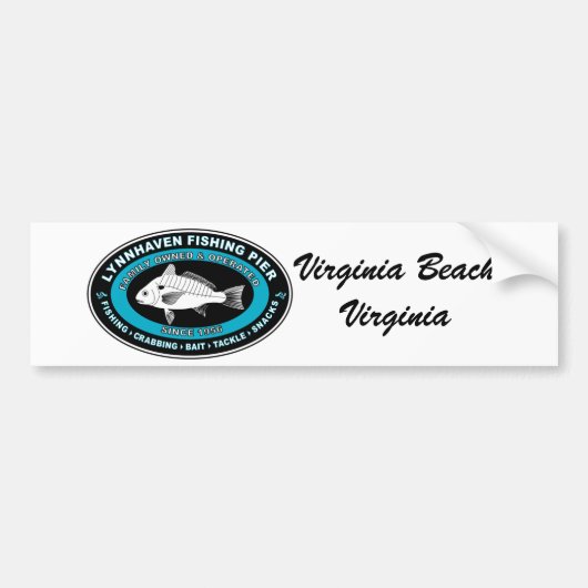 Pier Logo Bumpersticker (Voorkant)