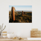 Pier Posts Poster (Keuken)