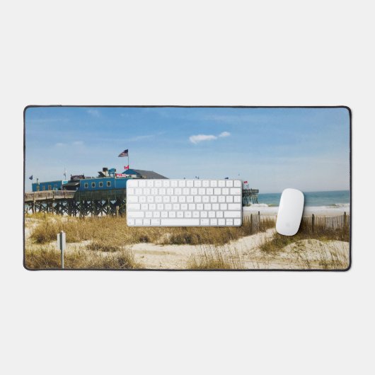 Pier Restaurant Sandy Beach Ocean View Cool (Clavier et souris)