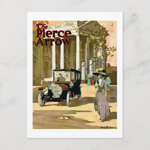 Pierce Arrow  Advertisement Briefkaart