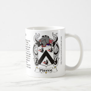 Pierce Family Coat of Arms Mok
