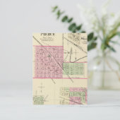 Pierce, Nebraska Briefkaart (Staand voorkant)