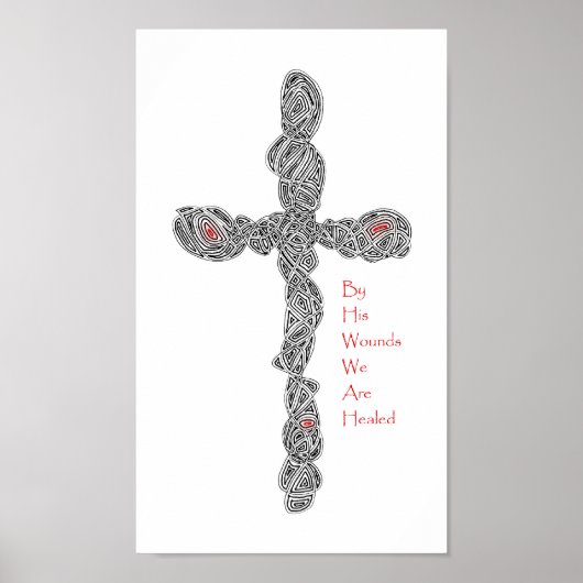 Pierced - Isaiah 53:5b Poster (Voorkant)