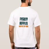 PIERCED NIPPLES T-SHIRT (Achterkant)