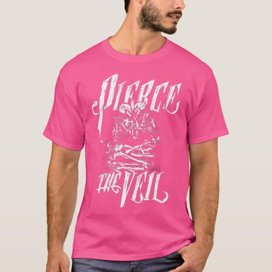 Piercehe Veil vintage T-shirt (Voorkant)