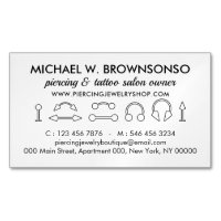 Piercing Jwelry Store Shop Branding