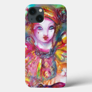 PIERO MET CAT- / Venetiaanse maskerade-maskers iPhone 13 Hoesje