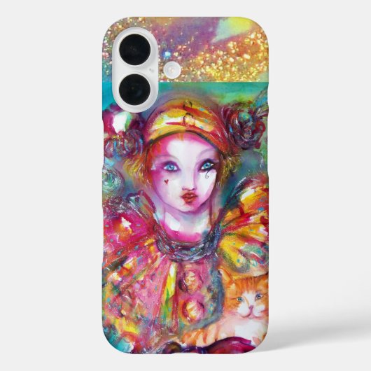 PIERO MET CAT Venetian Masquerade Mask Case-Mate iPhone Case (Achterkant)