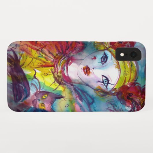 PIERO MET CAT Venetian Masquerade Mask Case-Mate iPhone Case (Achterkant (horizontaal))