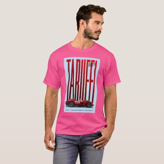 Piero Taruffi Tribute Ferrari 315S T-shirt (Voorkant volledig)