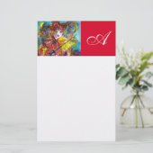 PIERO / Venetiaanse carnavalnacht Briefpapier (Staand voorkant)