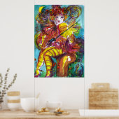 PIERO/Venetië Carnival Night Poster (Keuken)