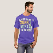 Pierogi Design for Poland T-shirt (Voorkant volledig)