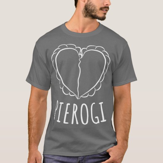 Pierogi Heart T-shirt (Voorkant)