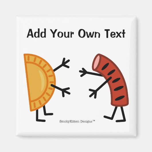 Pierogi & Kielbasa - Magneet (Voorkant)