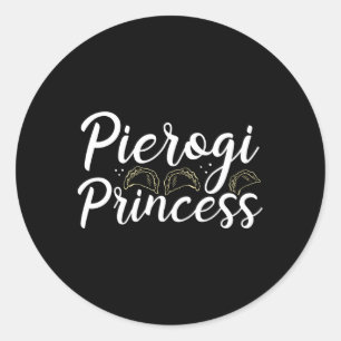 Pierogi Maker Poolse Pierogies Polen Pierogi Cutt Ronde Sticker