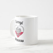 Pierogi Princess Coffee Mug (Devant gauche)