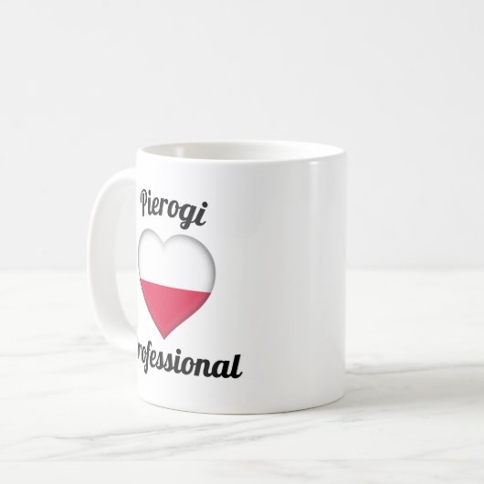 Pierogi Professional Coffee Mok (Voorkant links)