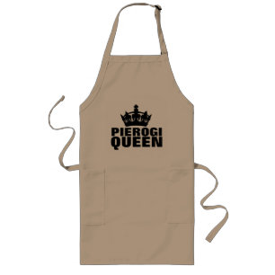 PIEROGI QUEEN KITCHEN APRON LANG SCHORT