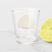 Pierogi Shot Glass Glas (Achterkant)