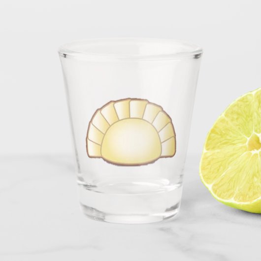 Pierogi Shot Glass Glas (Voorkant)