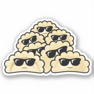 Pierogi Squad, Pierogi Lover, Pierogies Pools Sticker