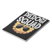 Pierogi Squad Poolse Food Poland Funny Notitieblok (Gedraaid)