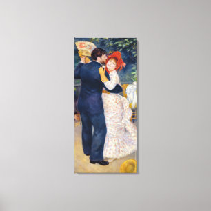 Pierre A Renoir A Dans in het land Canvas Afdruk