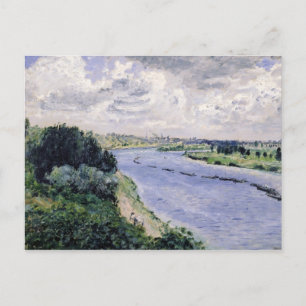 Pierre A Renoir   Barges op de zegen Briefkaart