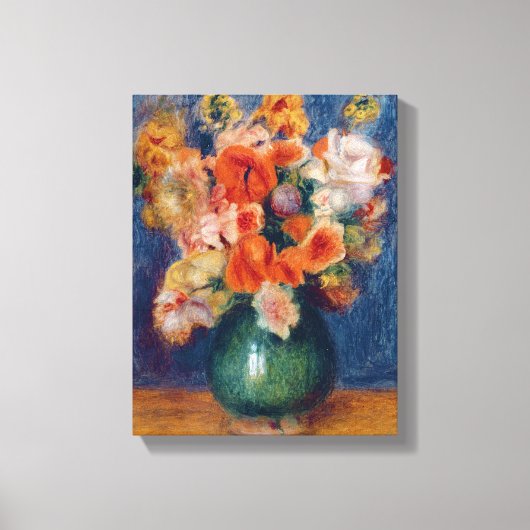 Pierre A Renoir | Bouquet Canvas Afdruk (Voorkant)