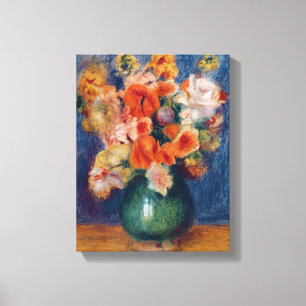 Pierre A Renoir   Bouquet Canvas Afdruk