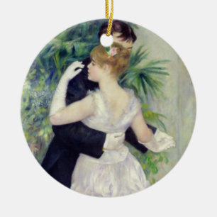 Pierre A Renoir   Dans in de stad Keramisch Ornament