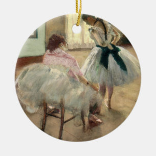 Pierre A Renoir Dans Lesson Keramisch Ornament
