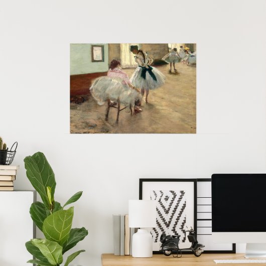 Pierre A Renoir | Dans Lesson Poster (Thuiskantoor)