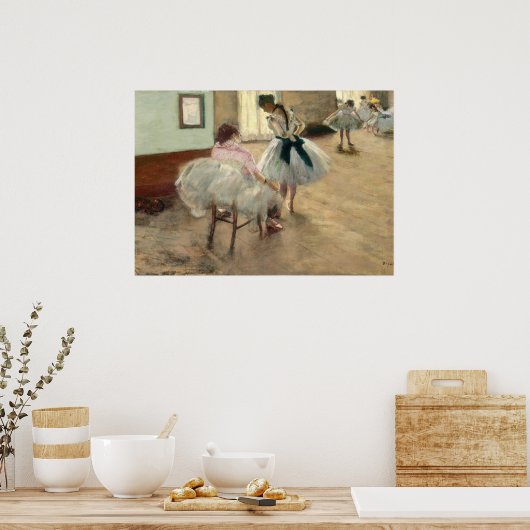 Pierre A Renoir | Dans Lesson Poster (Keuken)