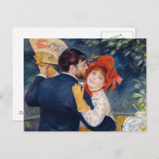 Pierre A Renoir | Dansen in het land Briefkaart (Voorkant / Achterkant)