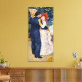 Pierre A Renoir | Dansen in het land Canvas Afdruk (Insitu (Woonkamer))